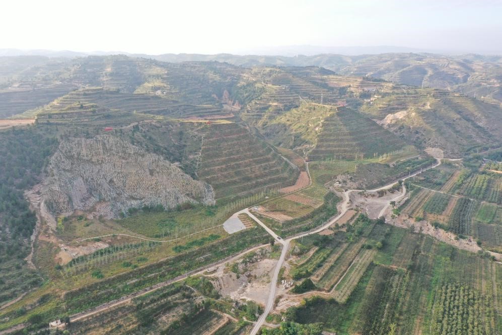 韩城市英山采石场矿山地质环境治理工程